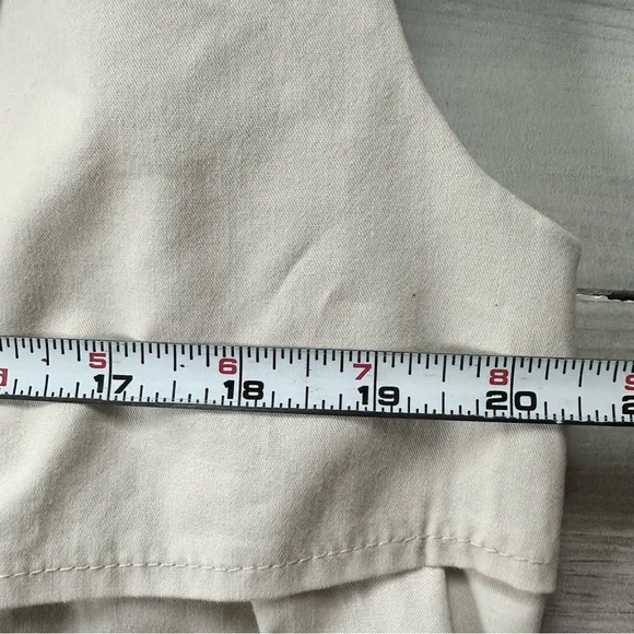 Vero Moda Sleeveless Trench Coat Vest Cream
Beige Size M NWT - Picture 13 of 15